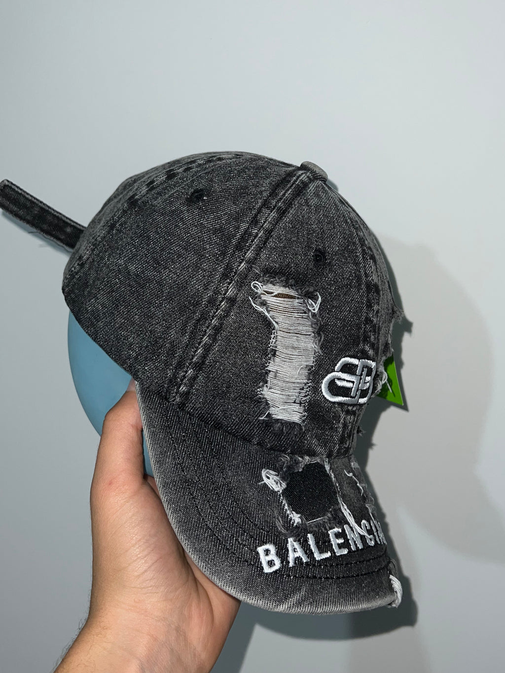 cascat balanciaga noir